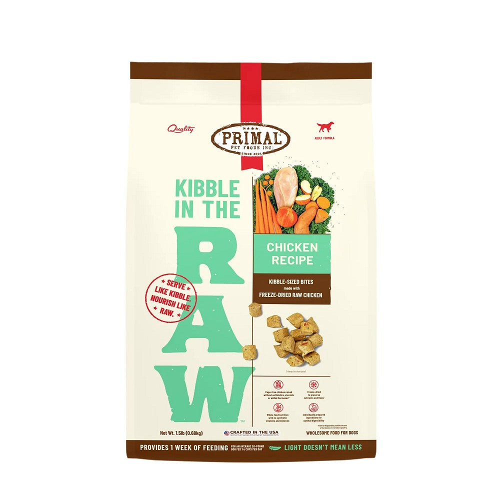 Kibble In The Raw Freeze Dried Chicken Dog Food