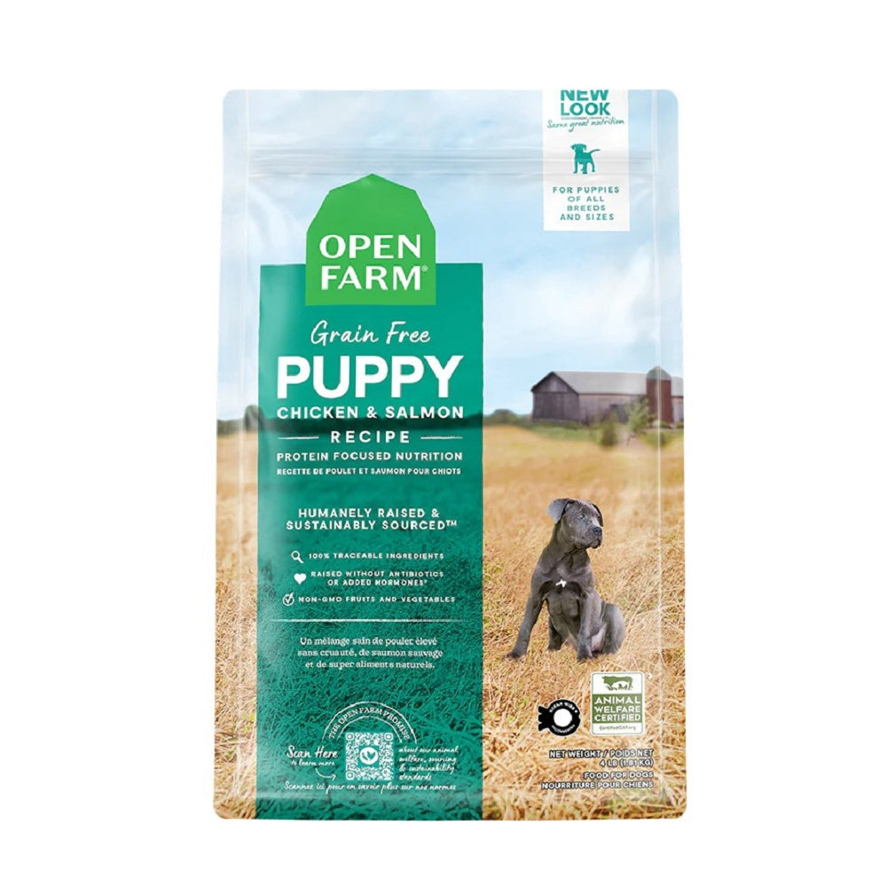 Puppy Chicken Wild Caught Salmon Dog Dry Food