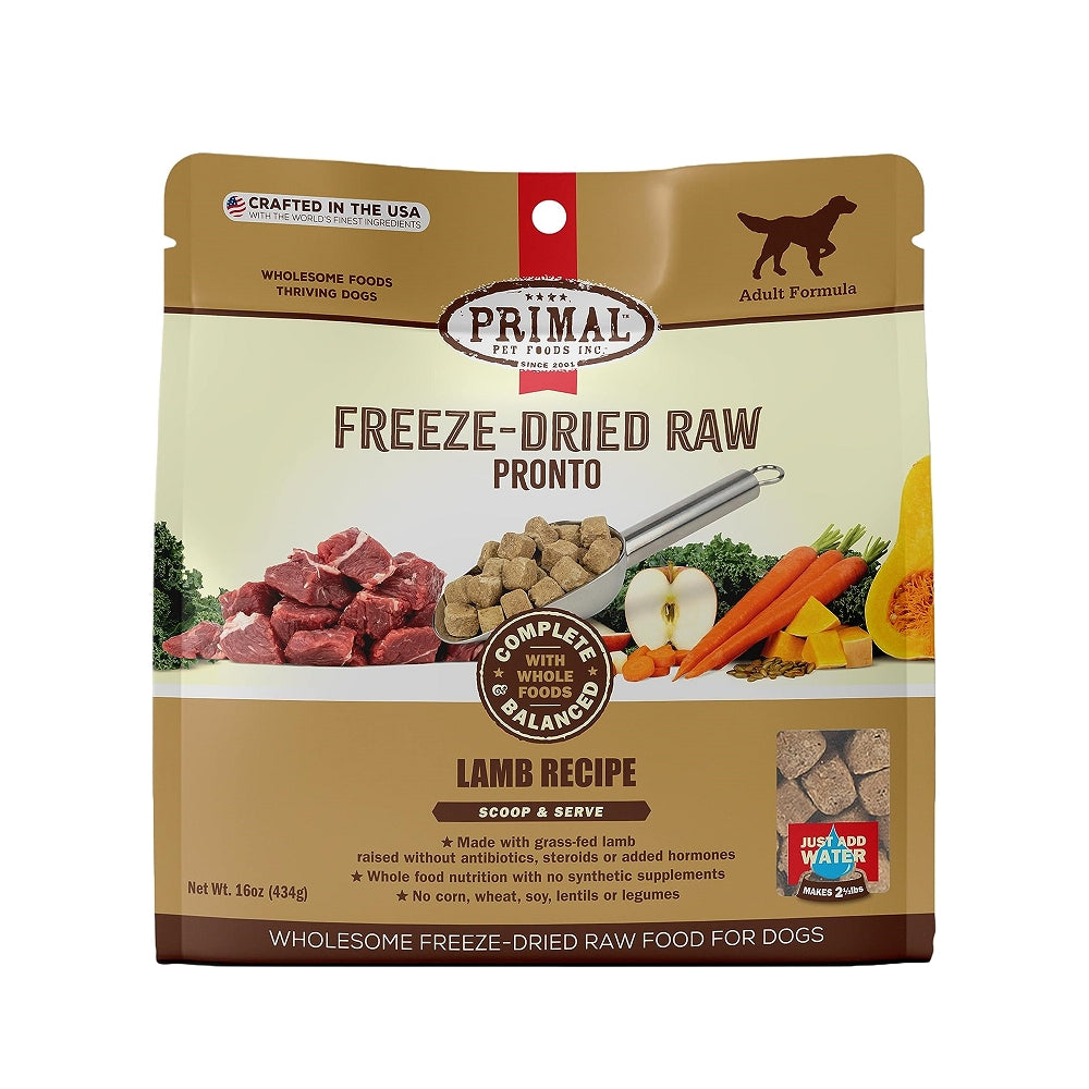 Freeze dried lamb dog clearance food