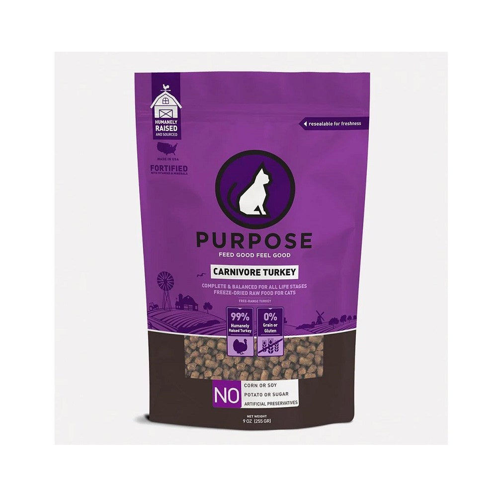 Single Protein Carnivore Turkey Freeze Dried Cat Food