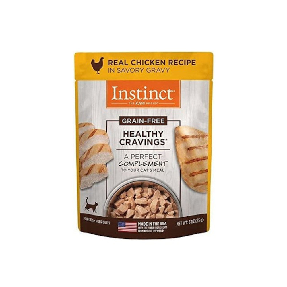 Healthy Cravings Grain Free Chicken Recipe Cat Pouch