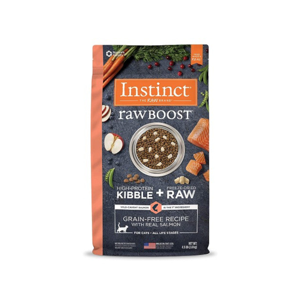 aw Boost Grain Free Kibble Cat Dry Food Salmon