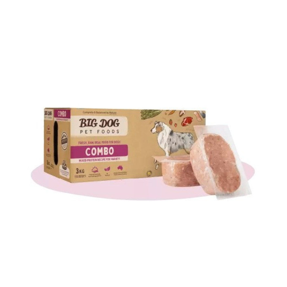 Combo Frozen Raw Dog Food Buy Online Whiskers N Paws