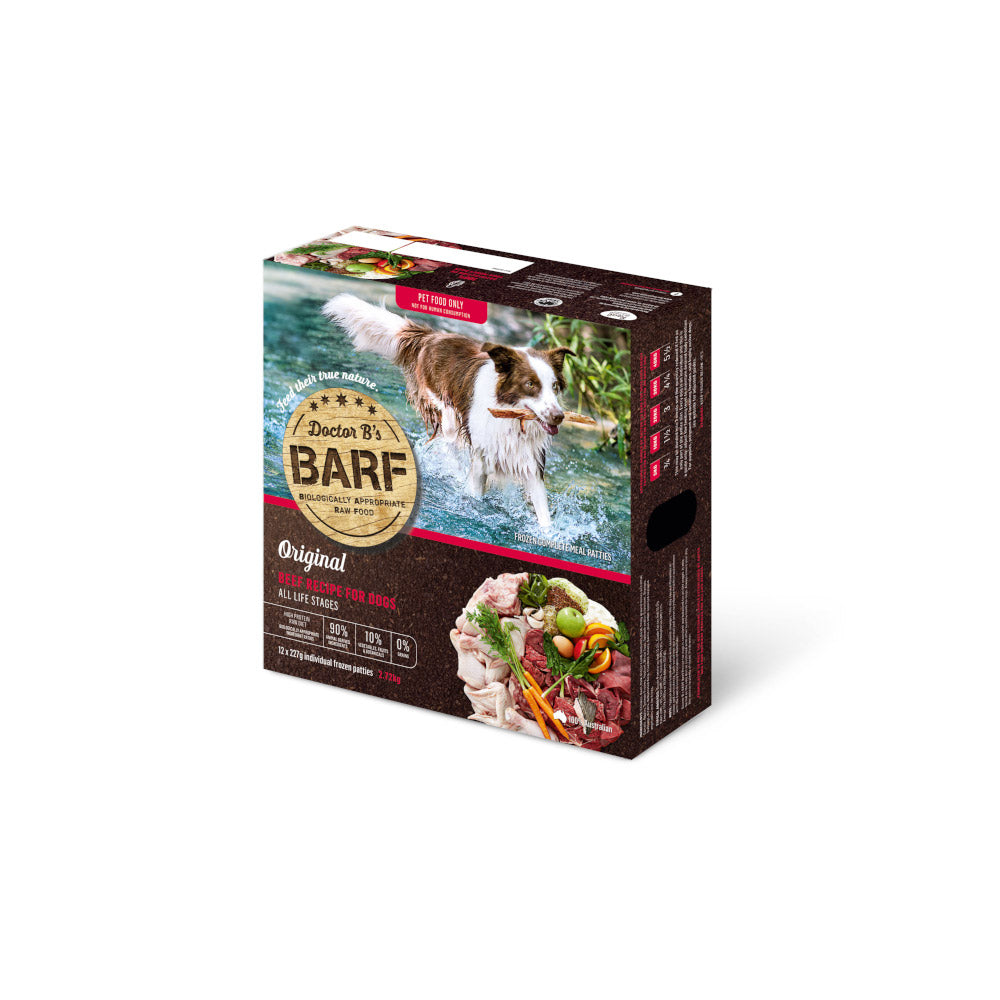 Barf frozen sales dog food