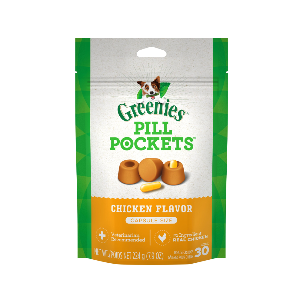 Chicken Pill Pocket Dog Treats Capsules Whiskers N Paws