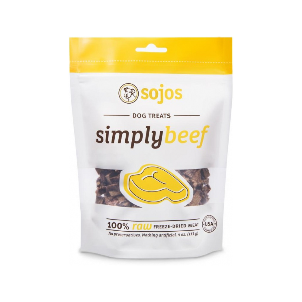 Simply Freeze Dried Beef Dog Treats Whiskers N Paws