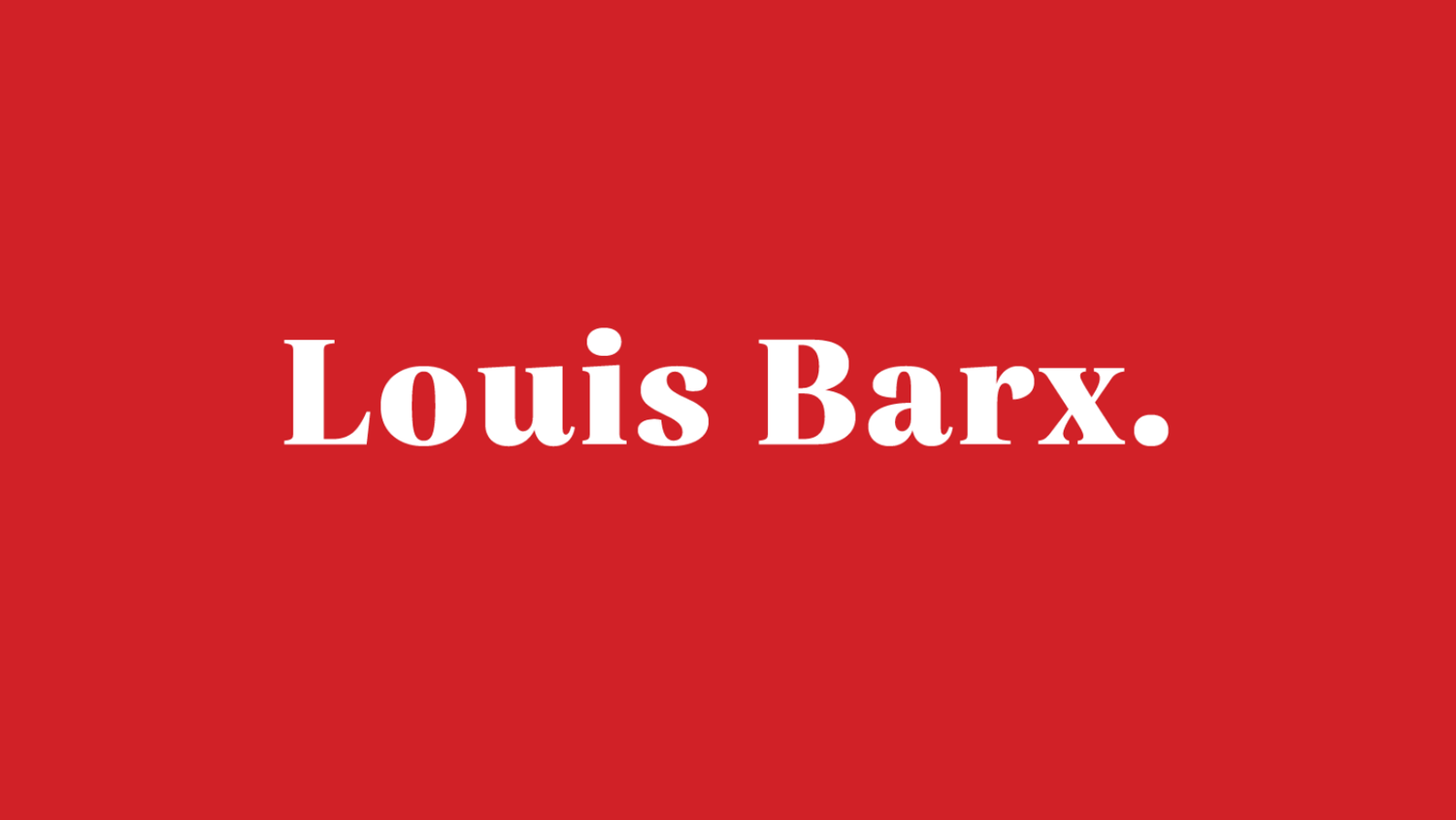 Louis Barx