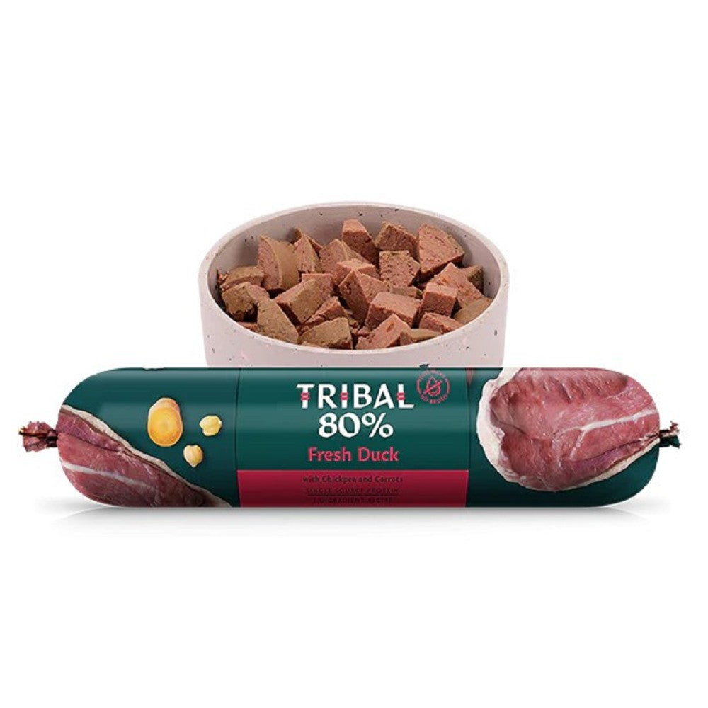 80% Gourmet Sausage Fresh Duck Wet Dog Food