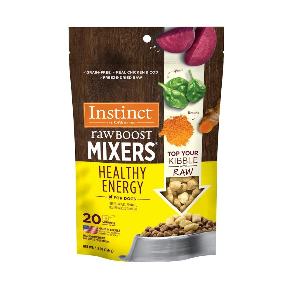 Nature's variety instinct 2024 raw boost mixers