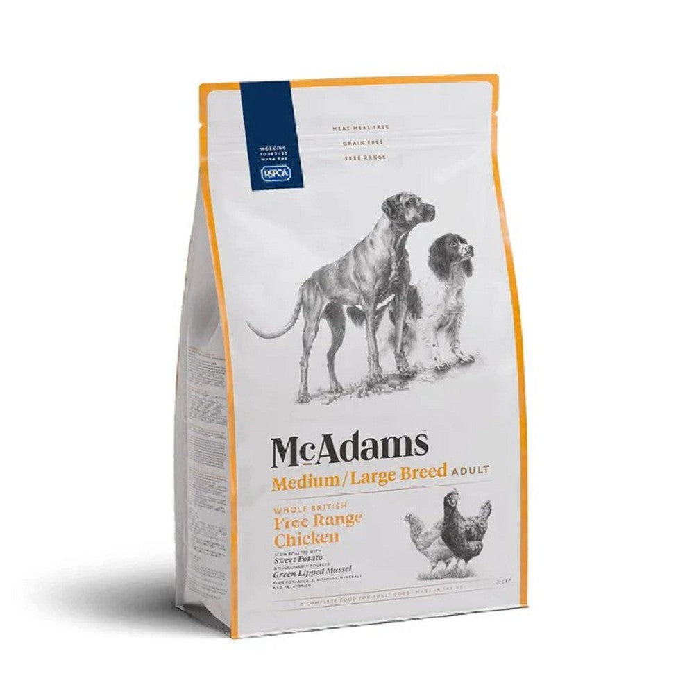 Free Range Chicken Medium/ Large Breed Dog Dry Food