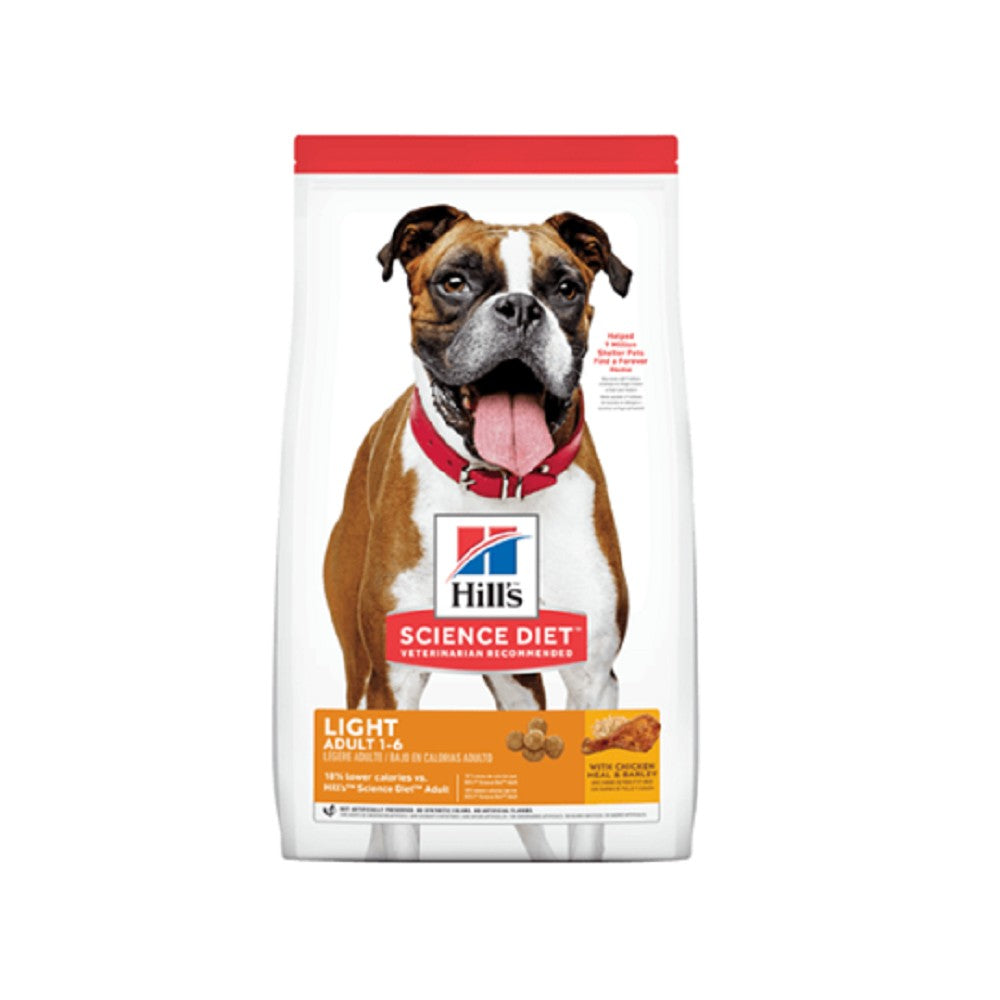 Science Diet - Everyday Diet - Light Original Bites Chicken Meal & Barley for Adult 1-6 Dog Dry Food