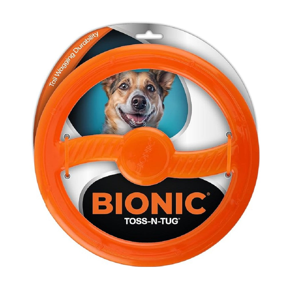 Bionic Toss-N-Tug Dog Toy