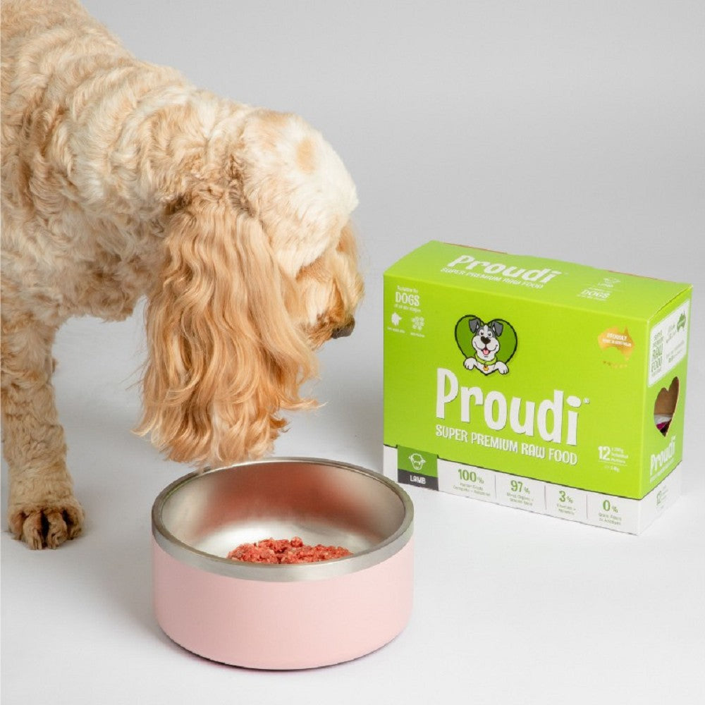 Frozen Single Protein Lamb Raw Dog Food