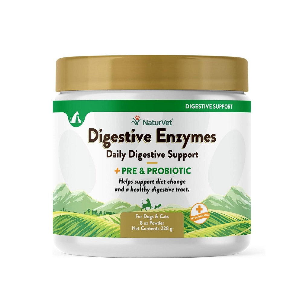 Digestive Enzymes Powder and Probiotics for Dogs & Cats