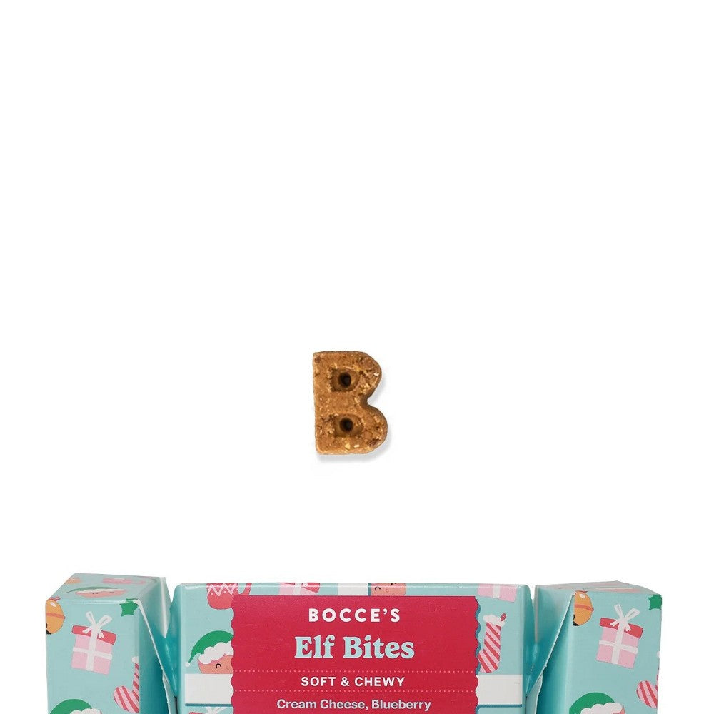 Elf Bites Cream Cheese, Blueberries & Vanilla Dog Crunchy Treats