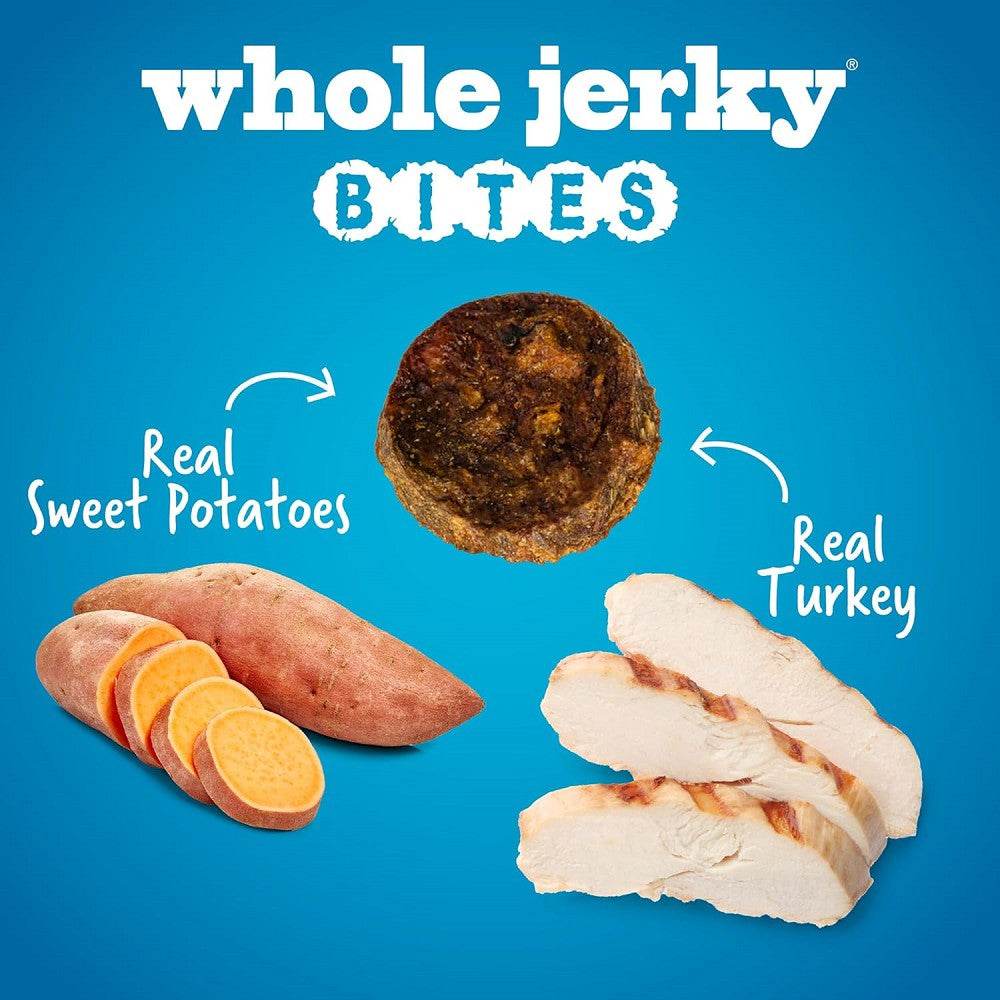 Turkey & Sweet Potato Whole Jerky Bites Dog Treats