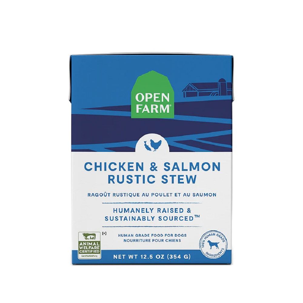 Chicken & Salmon Rustic Stew Dog Pouch