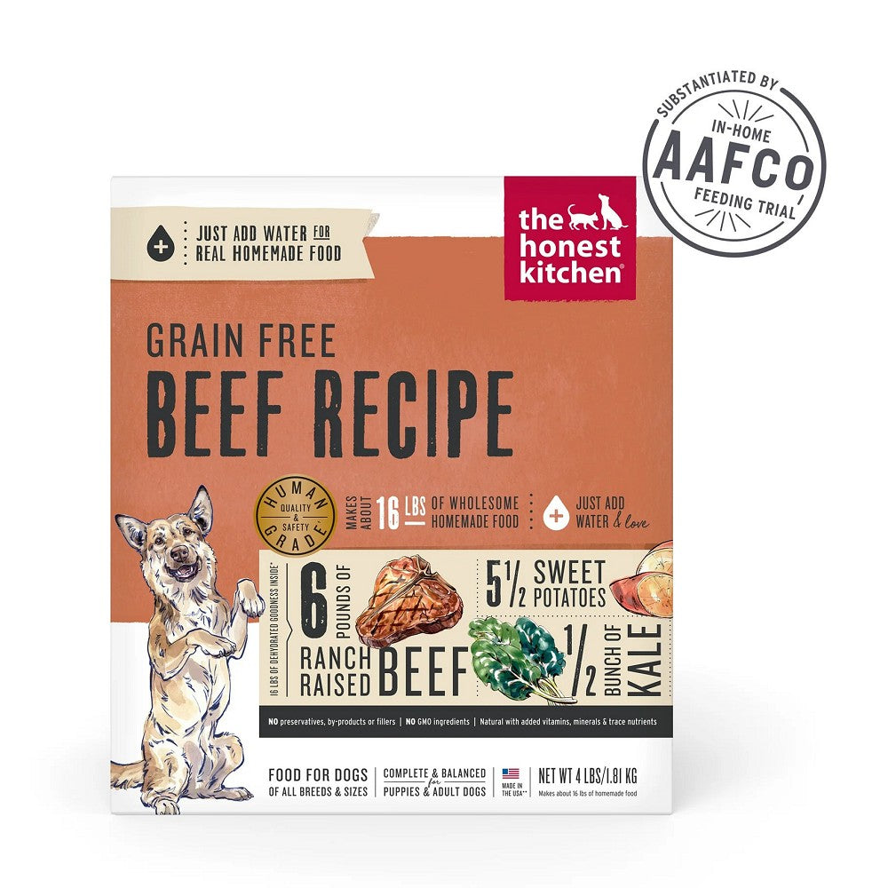 Adult Grain Free Beef Complete Dehydrated Dog Food