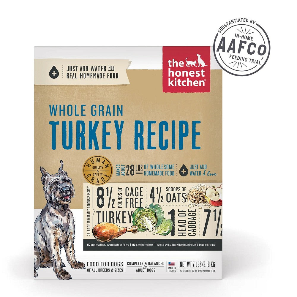 Adult Whole Grain Turkey Complete Dehydrated Dog Food