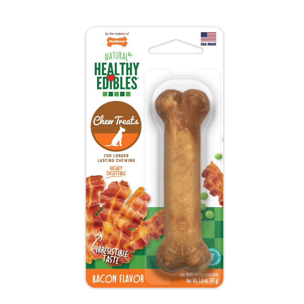 Healthy Edibles Bacon Flavor Dog Dental Chew