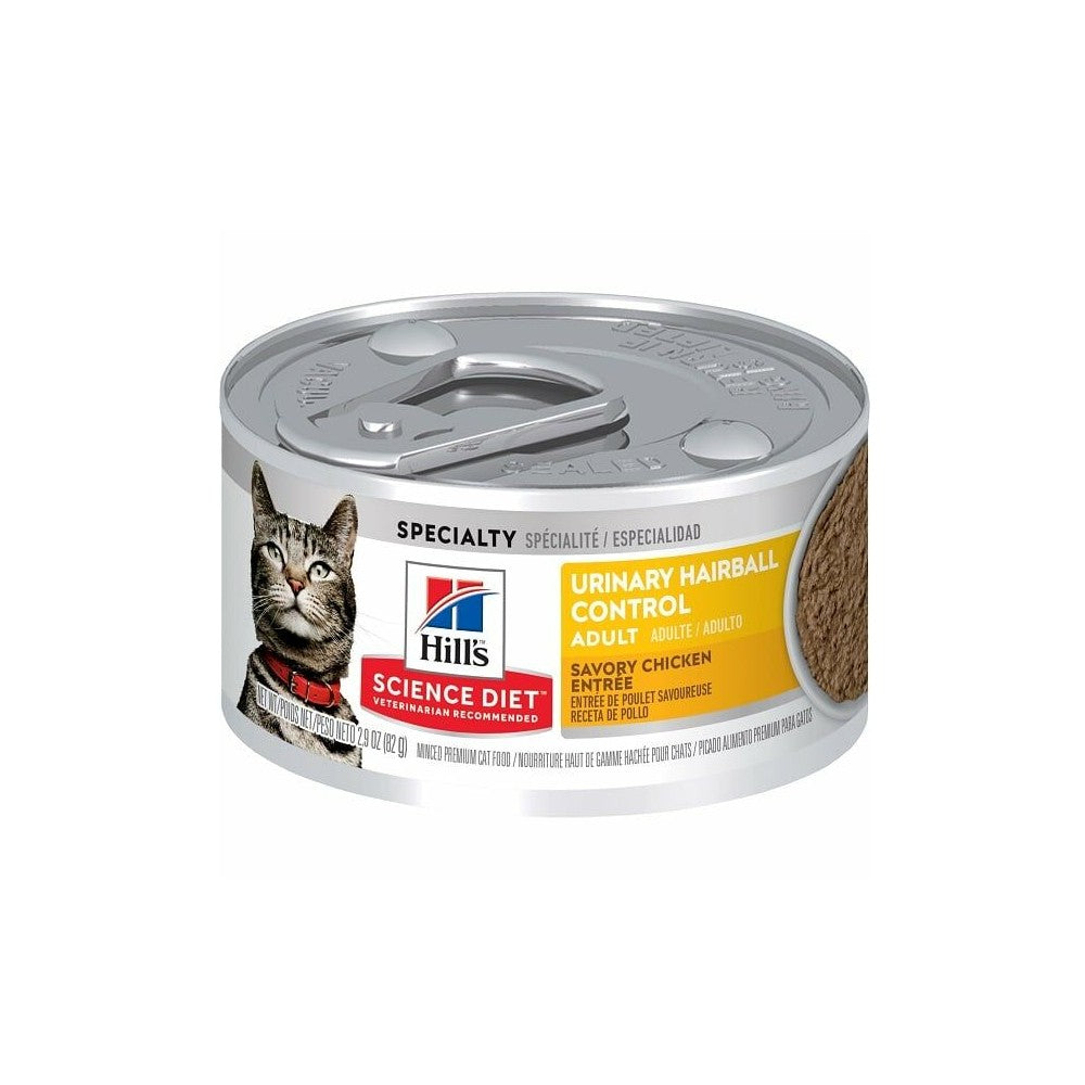 Science Diet - Urinary Hairball Control Savory Chicken Entree Cat Wet Food