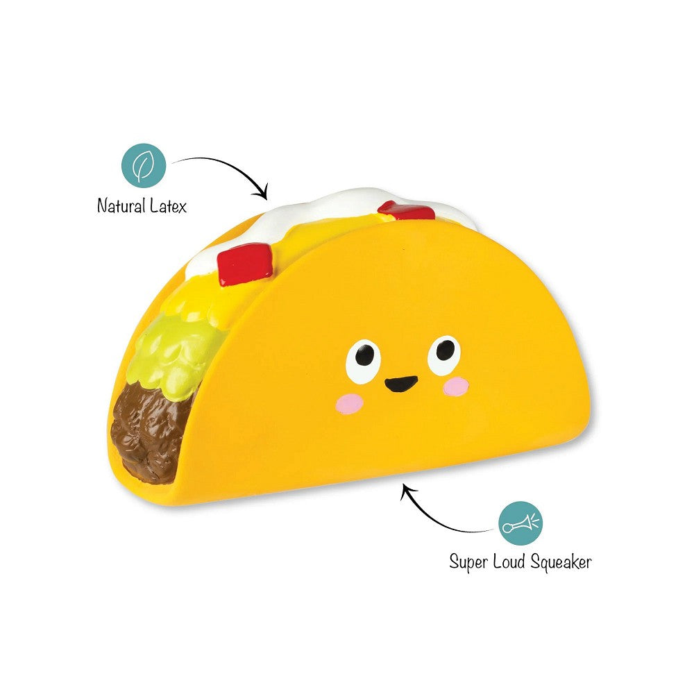 Whatchu Taco Bout Dog Latex Toy