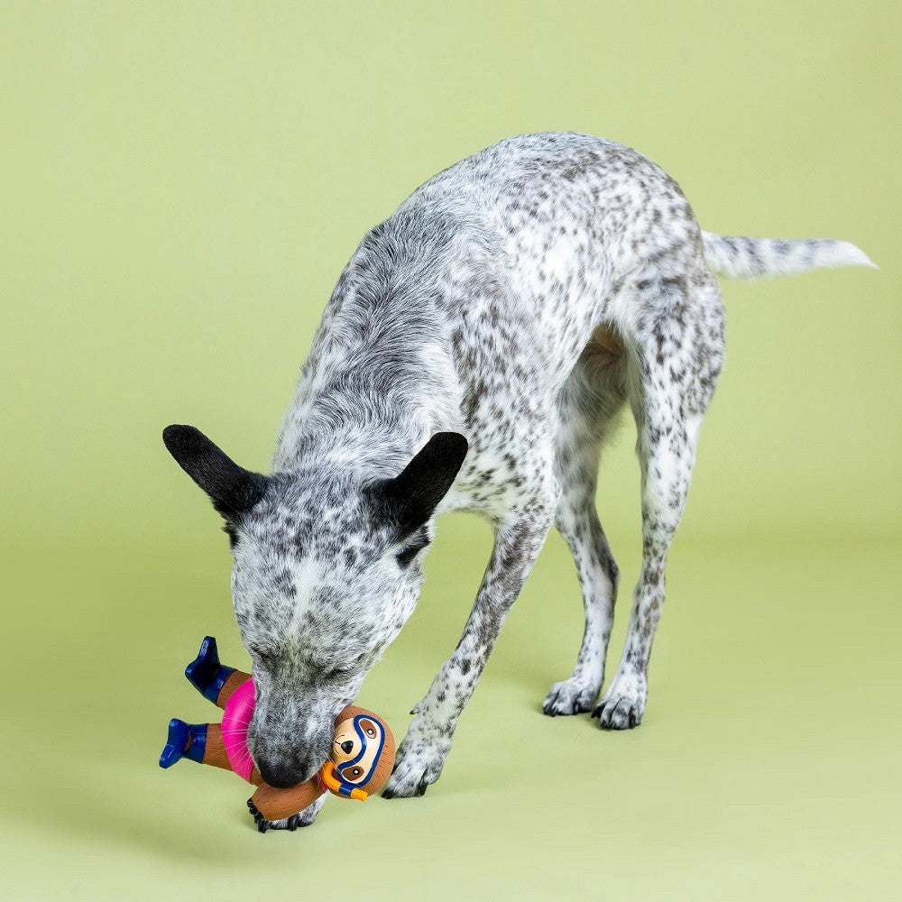 Snorkel Sam Dog Latex Toy