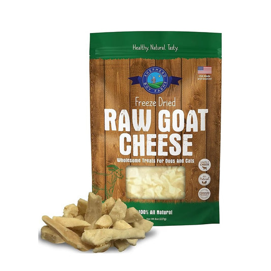 Freeze Dried Raw Goat Cheese for Dogs & Cats