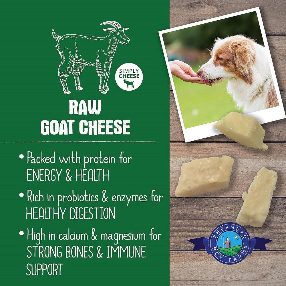 Freeze Dried Raw Goat Cheese for Dogs & Cats