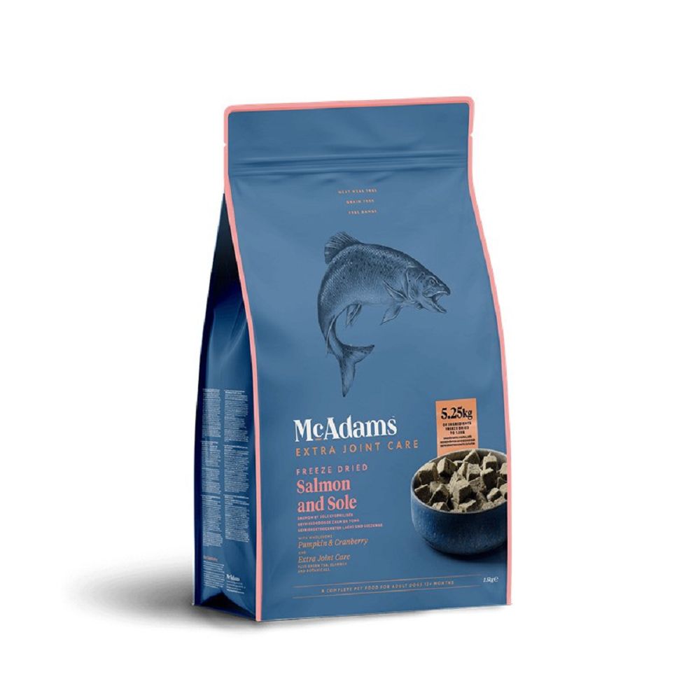 Salmon And Sole Freeze Dried Dog Food