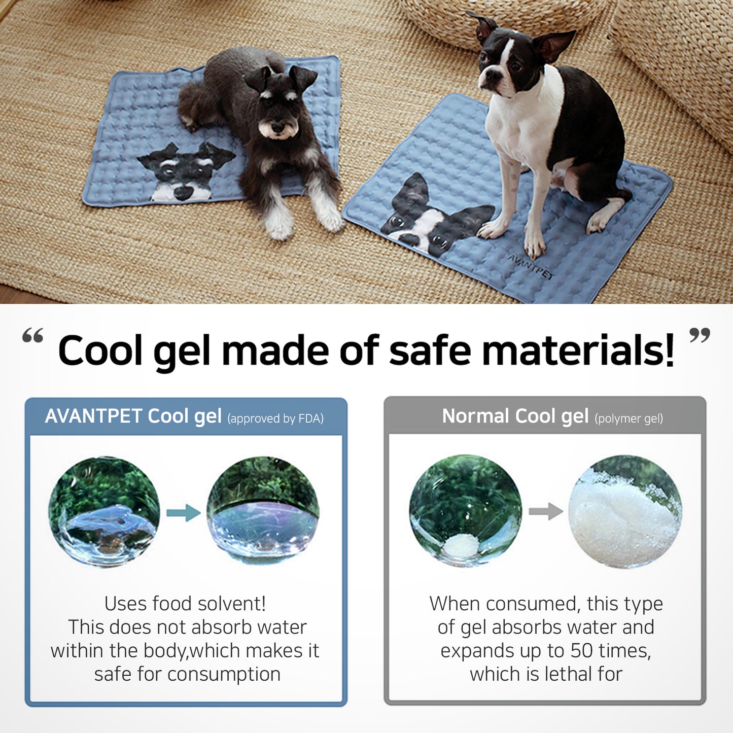 Avantpet - Premium Maltese Cooling Mat