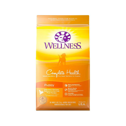 Wellness - Complete Health Salmon Puppy Dry Food 15 lb