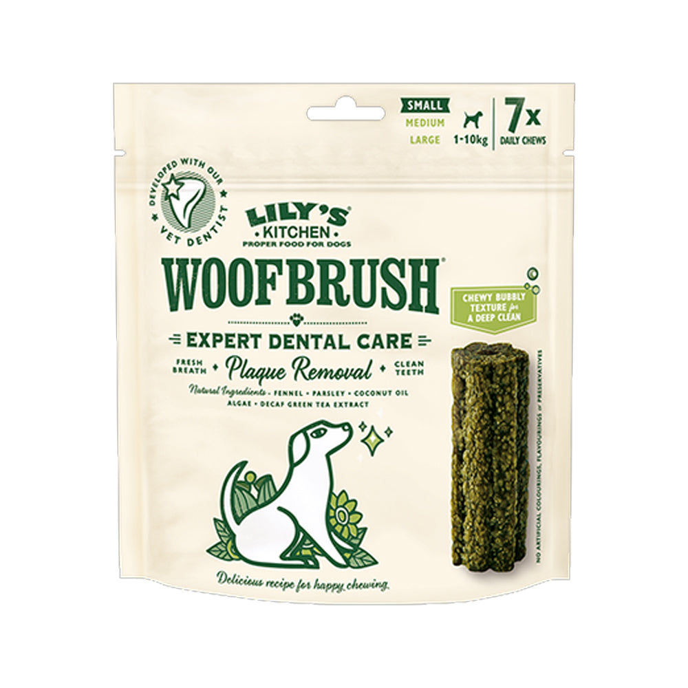 Woofbrush Dental Chew Dog Treats